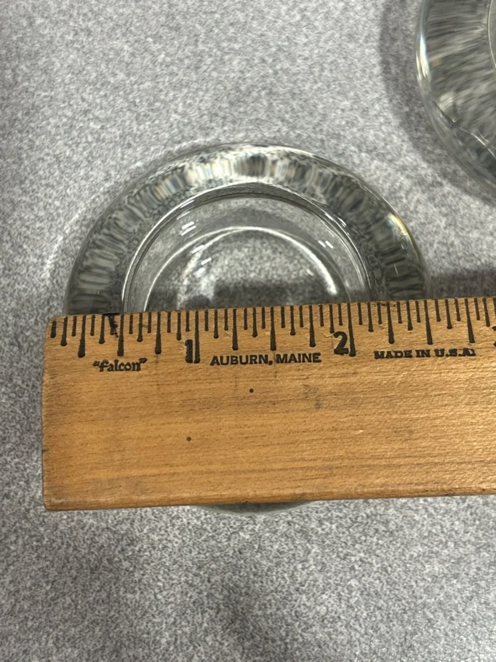 Clear Glass Tealight Holder - Modern Glass Candle Cup